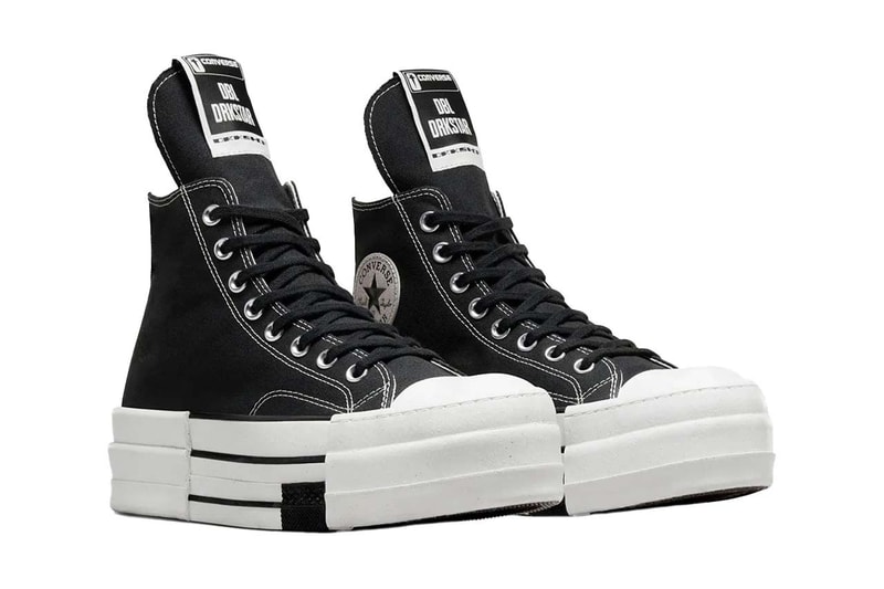 First Look Converse Rick Owens DRKSHDW DBL DRKSTAR Chuck 70