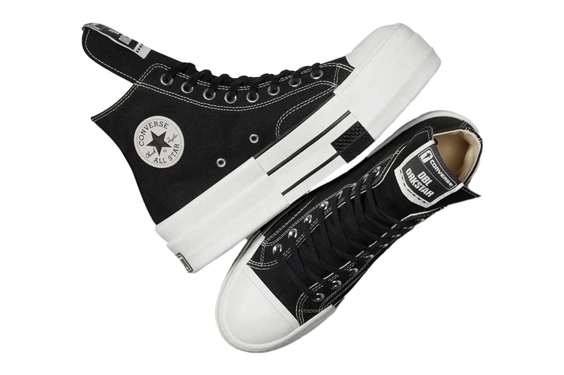 First Look Converse Rick Owens DRKSHDW DBL DRKSTAR Chuck 70