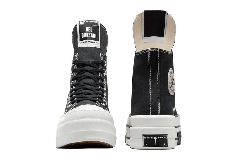 First Look Converse Rick Owens DRKSHDW DBL DRKSTAR Chuck 70