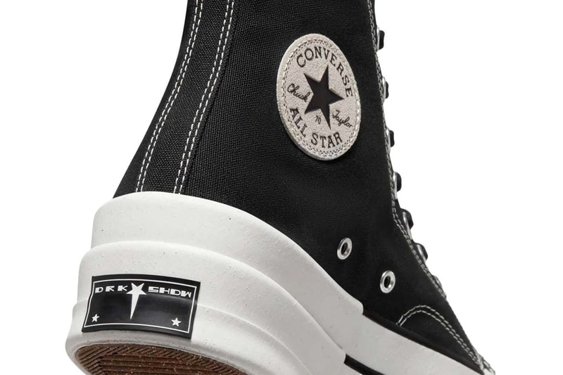 First Look Converse Rick Owens DRKSHDW DBL DRKSTAR Chuck 70