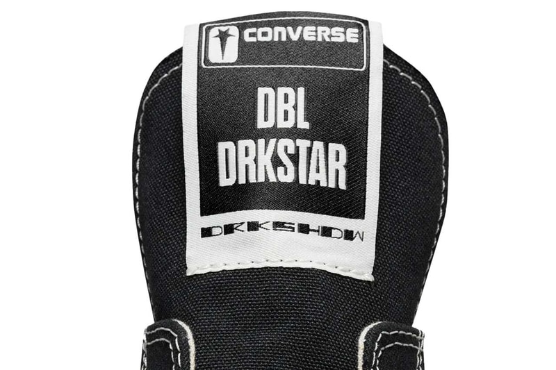 First Look Converse Rick Owens DRKSHDW DBL DRKSTAR Chuck 70