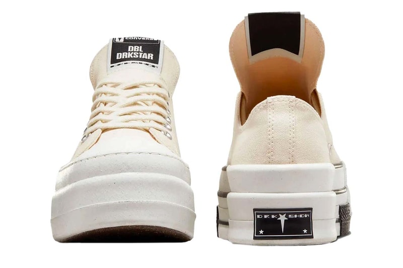First Look Converse Rick Owens DRKSHDW DBL DRKSTAR Chuck 70