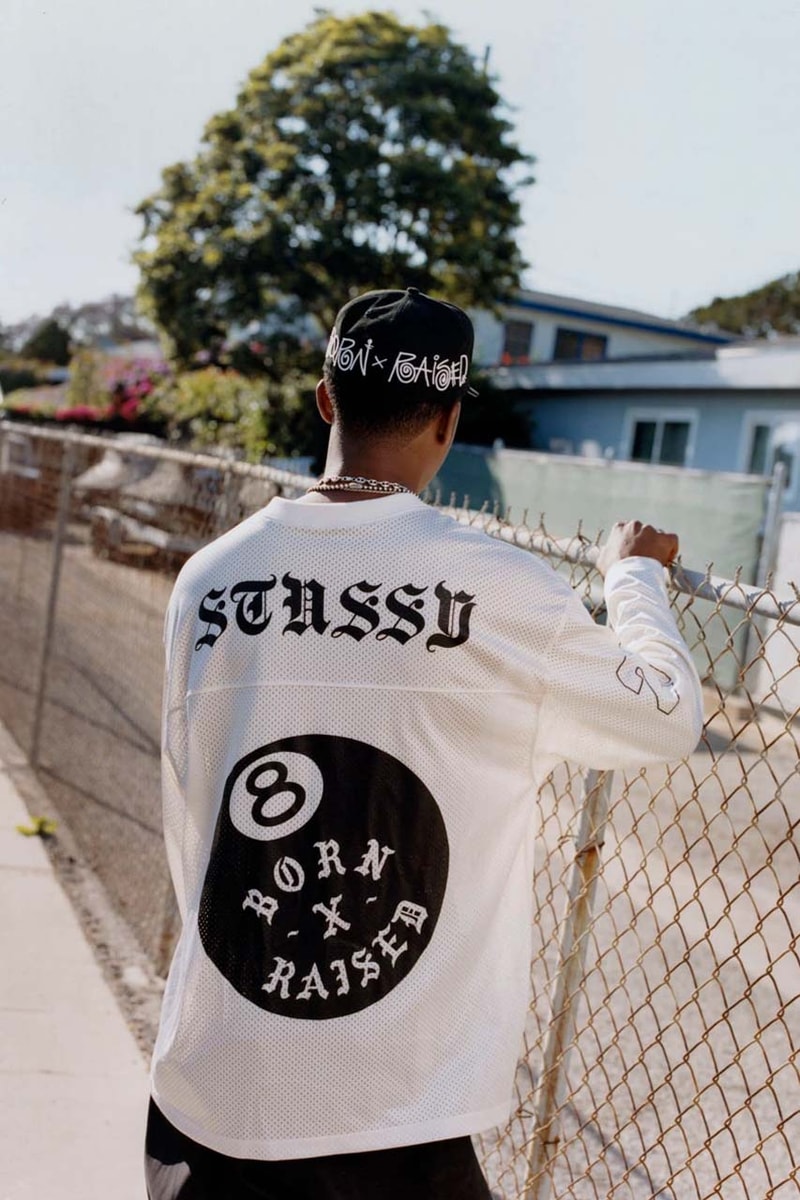 First Look Kolaborasi Perdana bornxraised dan Stüssy