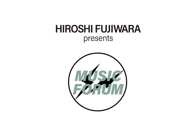 Hiroshi Fujiwara Bikin FRAGMENT MUSIC FORUM 