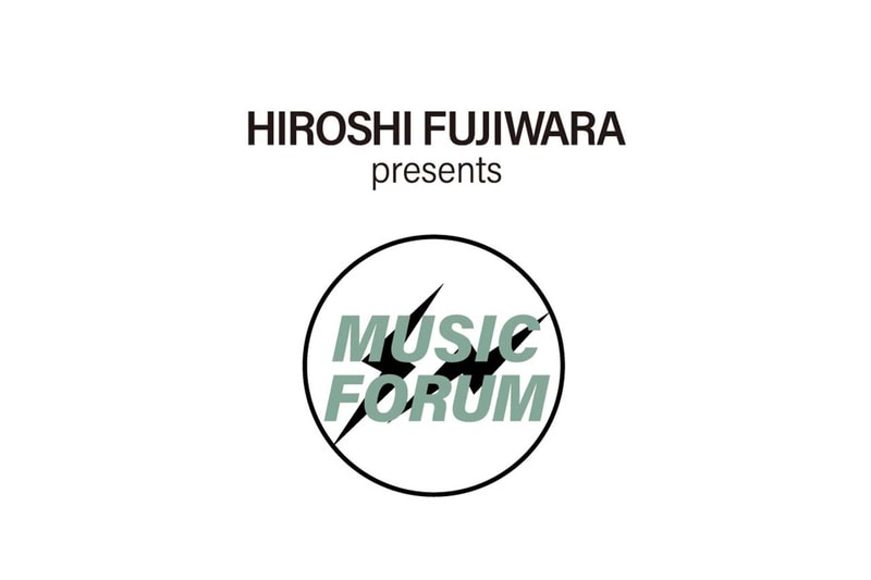 Hiroshi Fujiwara Bikin FRAGMENT MUSIC FORUM 