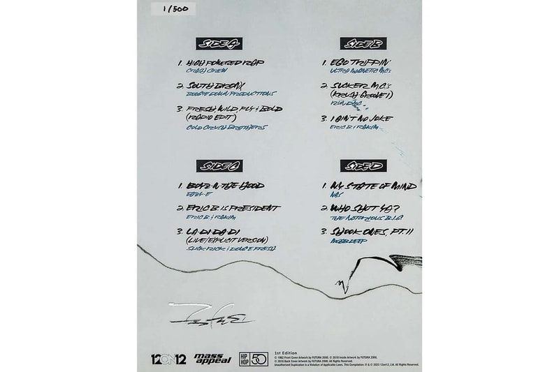 Perayaan Hip-Hop 50th Anniversary Lewat Vinyl Nas dan Futura