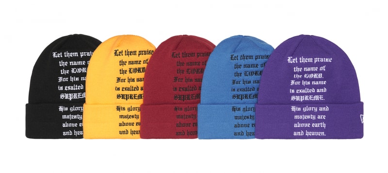 Supreme Fall/Winter 2023 Hats dan Beanies
