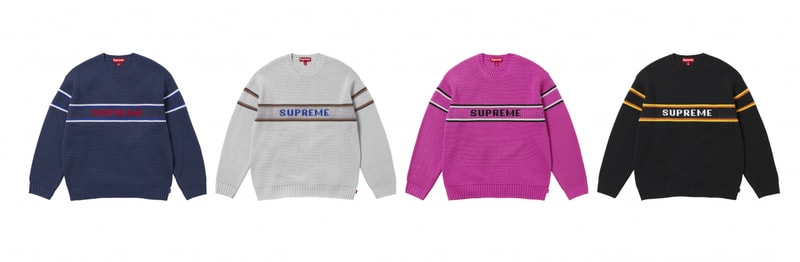 Supreme Fall/Winter 2023 Jackets, Sweaters, dan Sweat