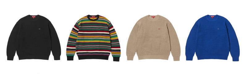 Supreme Fall/Winter 2023 Jackets, Sweaters, dan Sweat