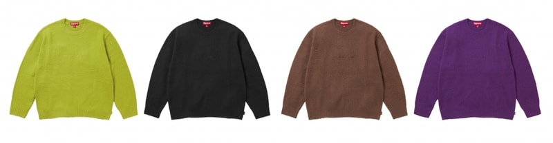 Supreme Fall/Winter 2023 Jackets, Sweaters, dan Sweat