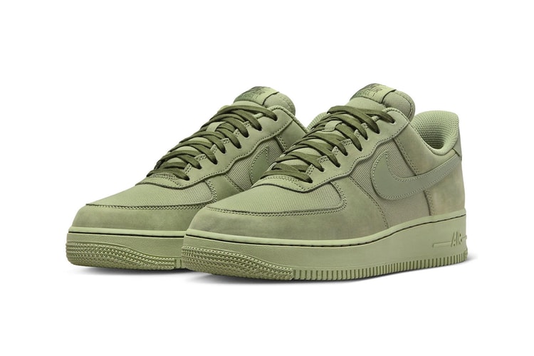 First Look Nike Air Force 1 Low Premium "Oil Green"