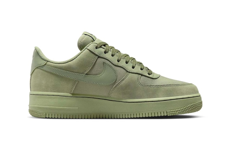 First Look Nike Air Force 1 Low Premium "Oil Green"
