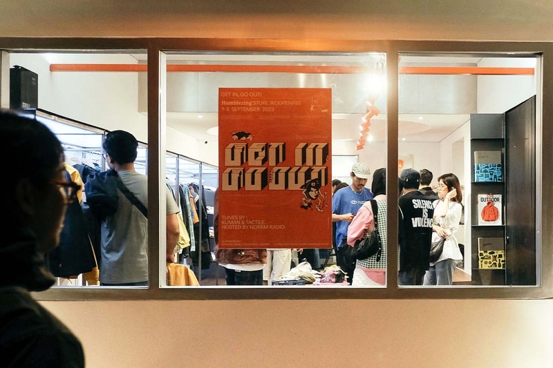 Keseruan Humblezing Store Reopening Party “Get In, Go Out”