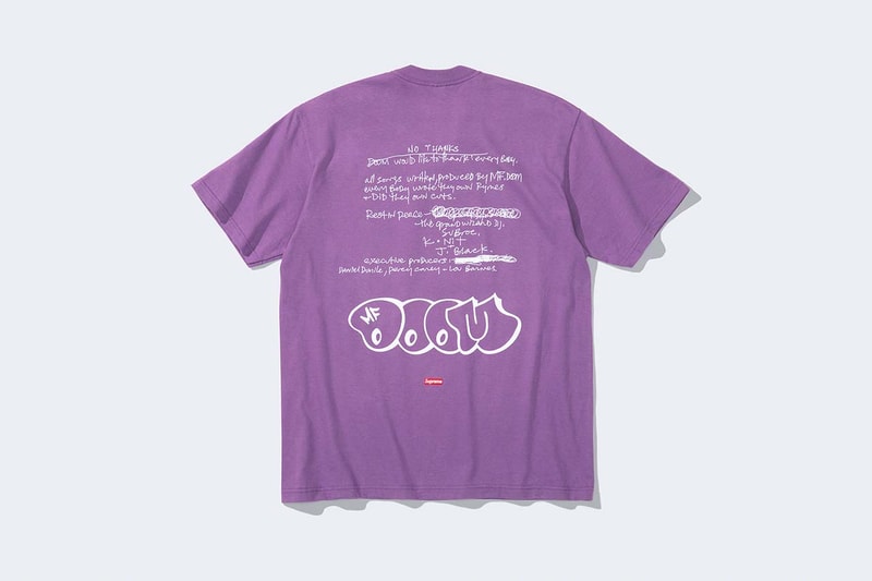 Kolaborasi Supreme x MF DOOM, Tribute untuk New York Representative