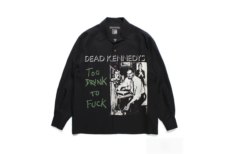 WACKO MARIA Rilis Kolaborasi Apparel Bareng Dead Kennedys