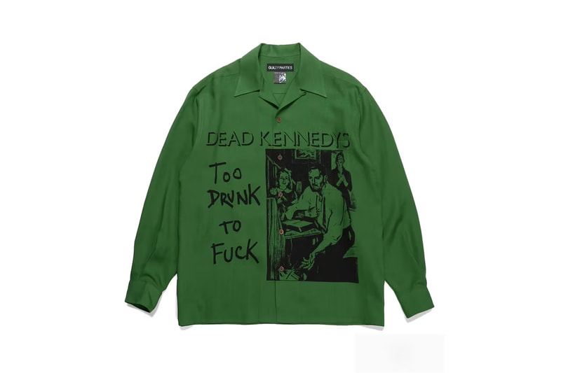WACKO MARIA Rilis Kolaborasi Apparel Bareng Dead Kennedys