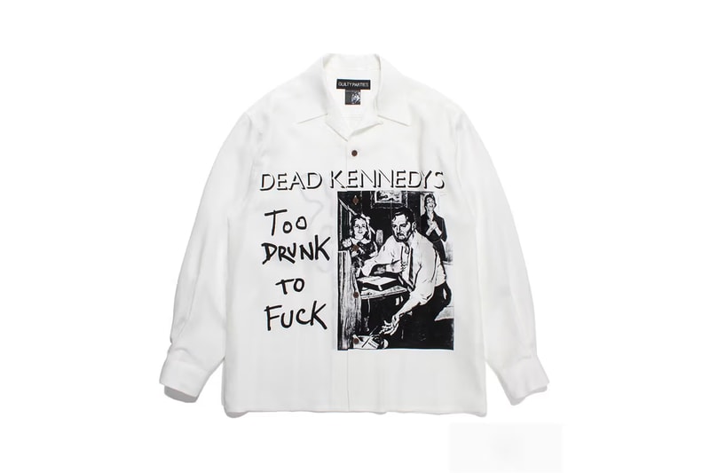 WACKO MARIA Rilis Kolaborasi Apparel Bareng Dead Kennedys