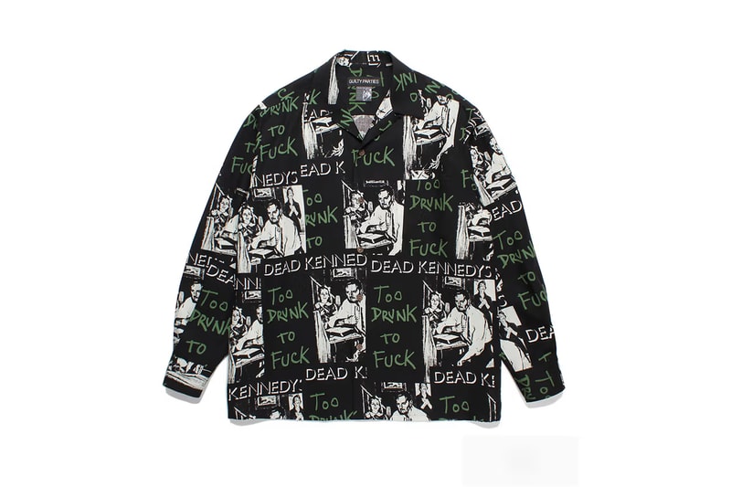 WACKO MARIA Rilis Kolaborasi Apparel Bareng Dead Kennedys