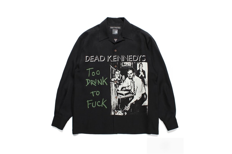 WACKO MARIA Rilis Kolaborasi Apparel Bareng Dead Kennedys