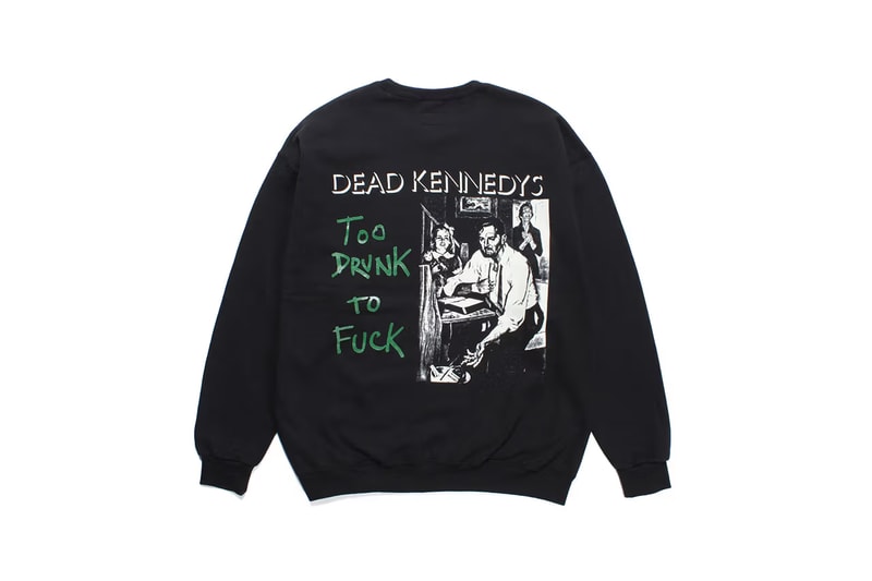WACKO MARIA Rilis Kolaborasi Apparel Bareng Dead Kennedys