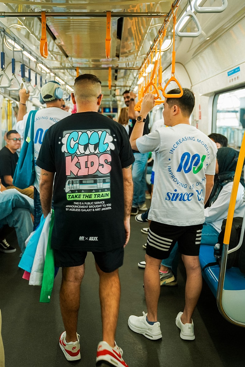 Ageless Galaxy Kolaborasi Bareng MRT Jakarta