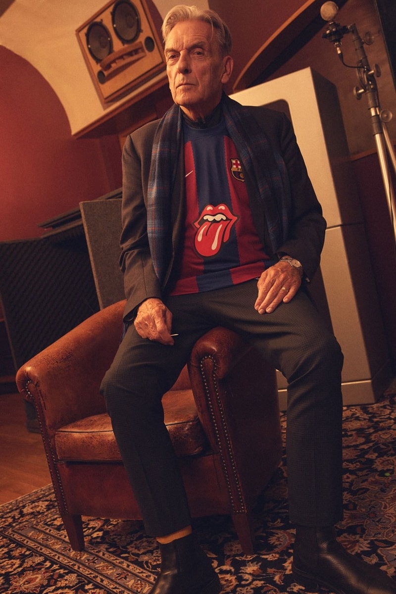 FC Barcelona dan Spotify Ngerilis Jersey Kolaborasi Bareng The Rolling Stones