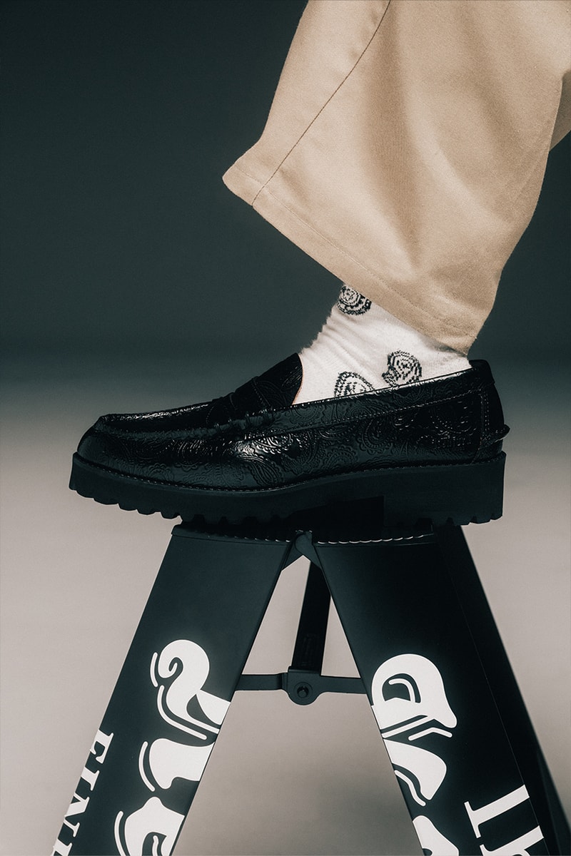 Preppy Meets Practicality; The Kenford Fineshoes Rilis “Paisley Tank Sole Loafers”
