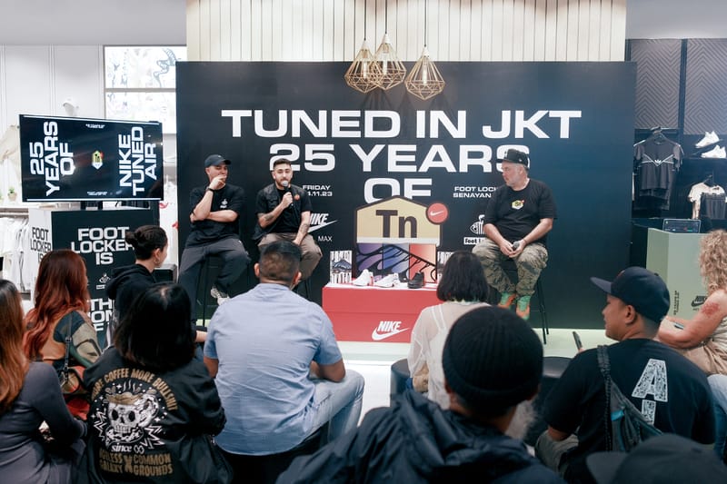 Keseruan Selebrasi 25 Anniversary Nike Tuned Air di Foot Locker