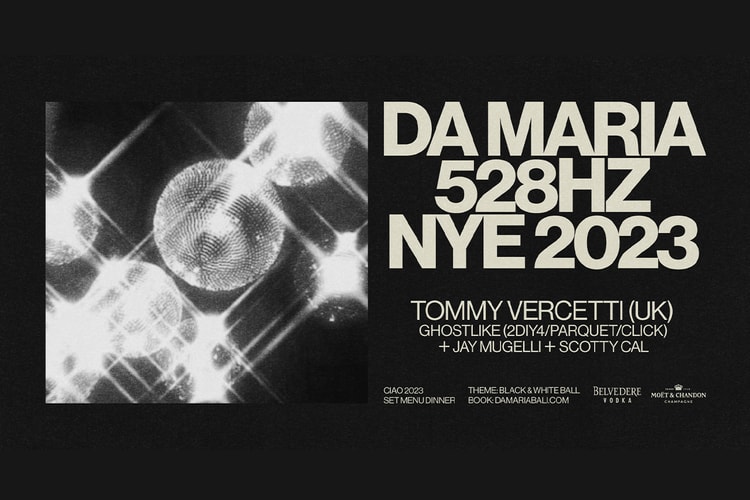 Da Maria Bikin New Year Event, “528HZ NYE”