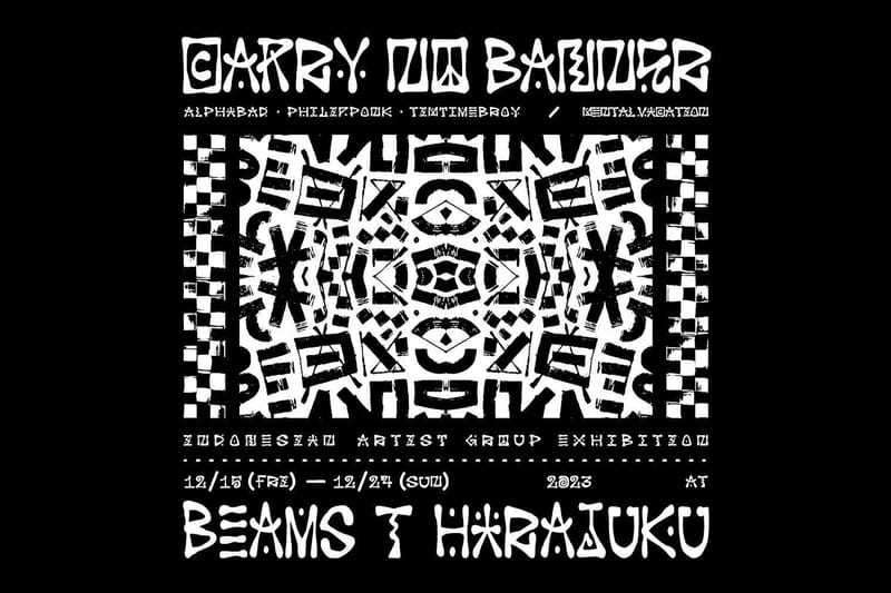 Philipponk, Alphabad, dan Timtimebroy Tentang Exhibition "Carry No Banners" Bareng Beams T
