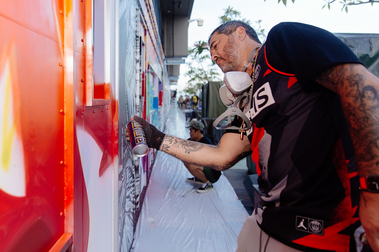 Kongo's Graffiti Jam Hadirkan Art Masterpiece di The Apurva Kempinski Bali