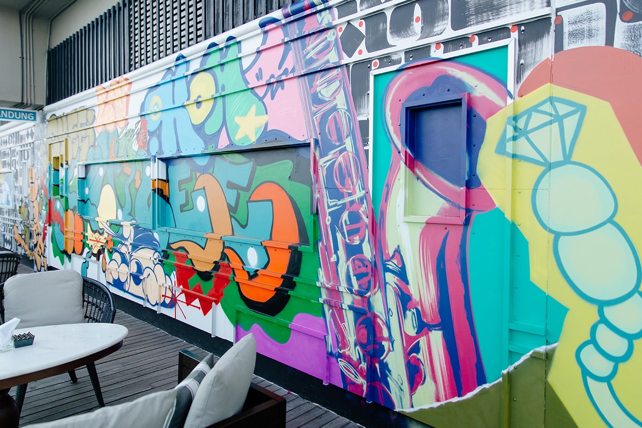 Kongo's Graffiti Jam Hadirkan Art Masterpiece di The Apurva Kempinski Bali