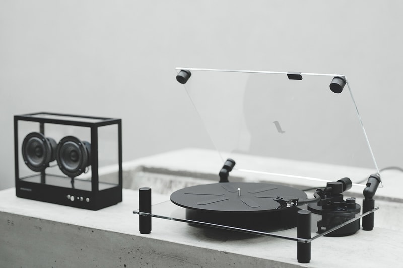 TRANSPARENT Turntable Available Now at TEMPL Store