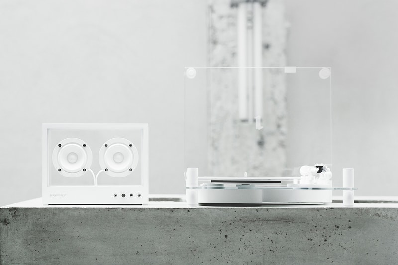 TRANSPARENT Turntable Available Now at TEMPL Store