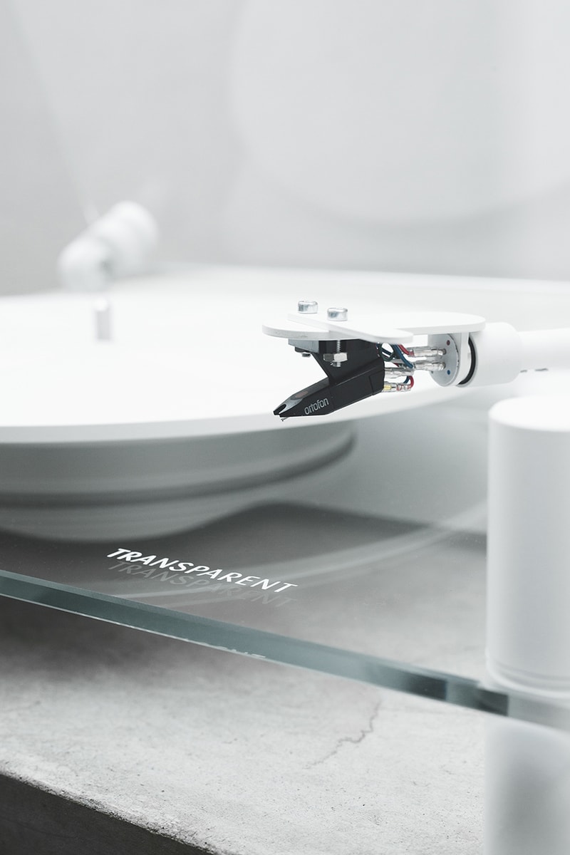 TRANSPARENT Turntable Available Now at TEMPL Store