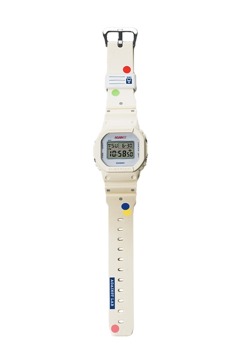 AGAINST LAB dan G-SHOCK Collab Lagi Buat Ngeluarin DW-5600 "The Universal Language”