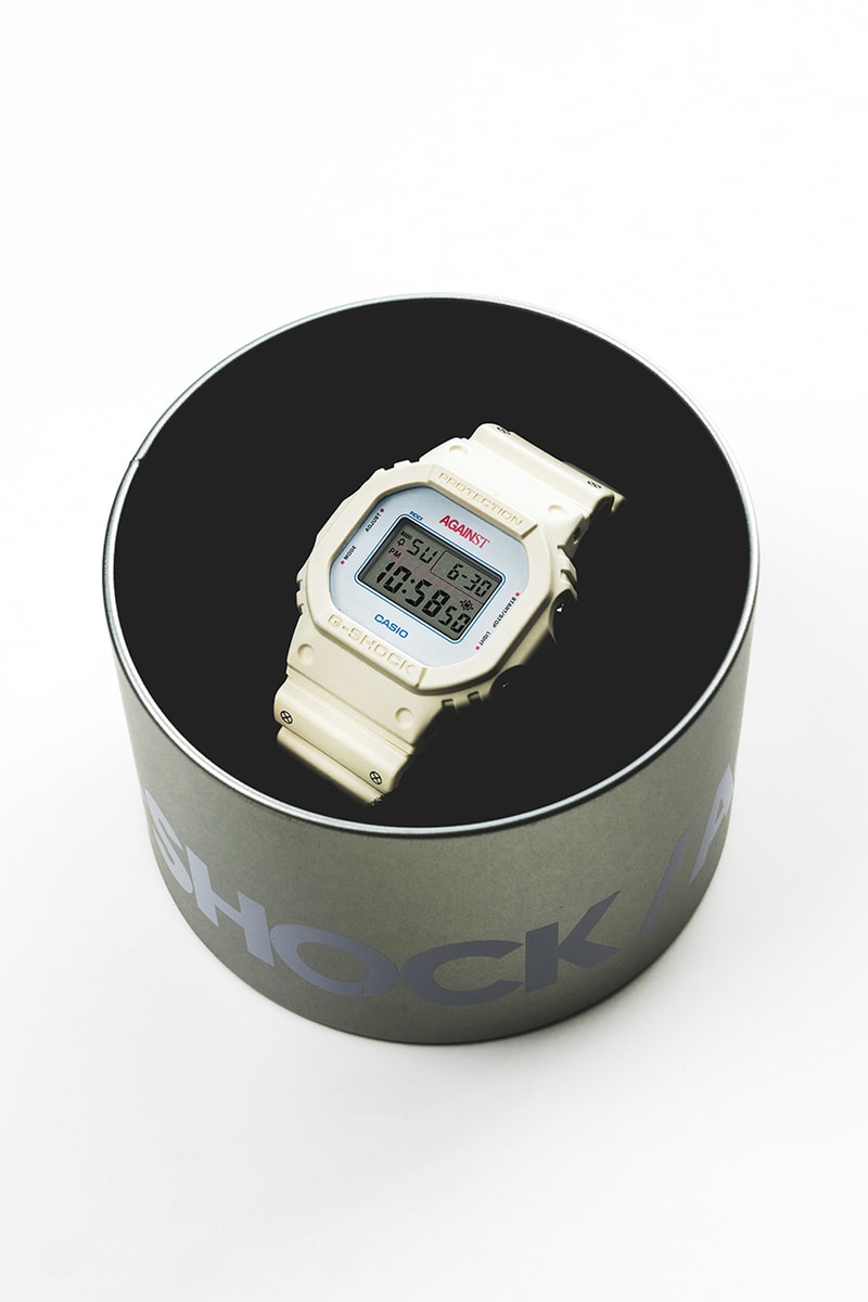 AGAINST LAB dan G-SHOCK Collab Lagi Buat Ngeluarin DW-5600 "The Universal Language”