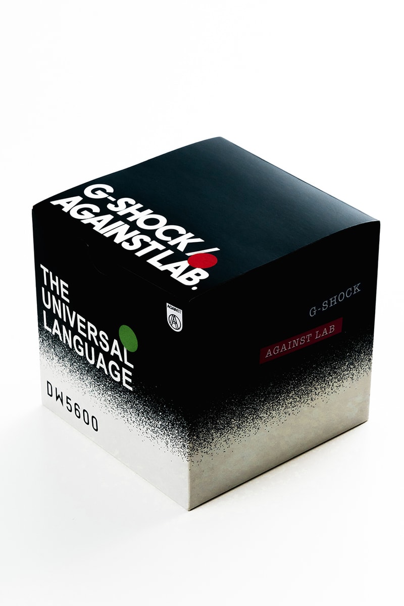 AGAINST LAB dan G-SHOCK Collab Lagi Buat Ngeluarin DW-5600 "The Universal Language”