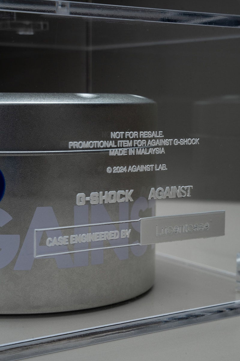 AGAINST LAB dan G-SHOCK Collab Lagi Buat Ngeluarin DW-5600 "The Universal Language”