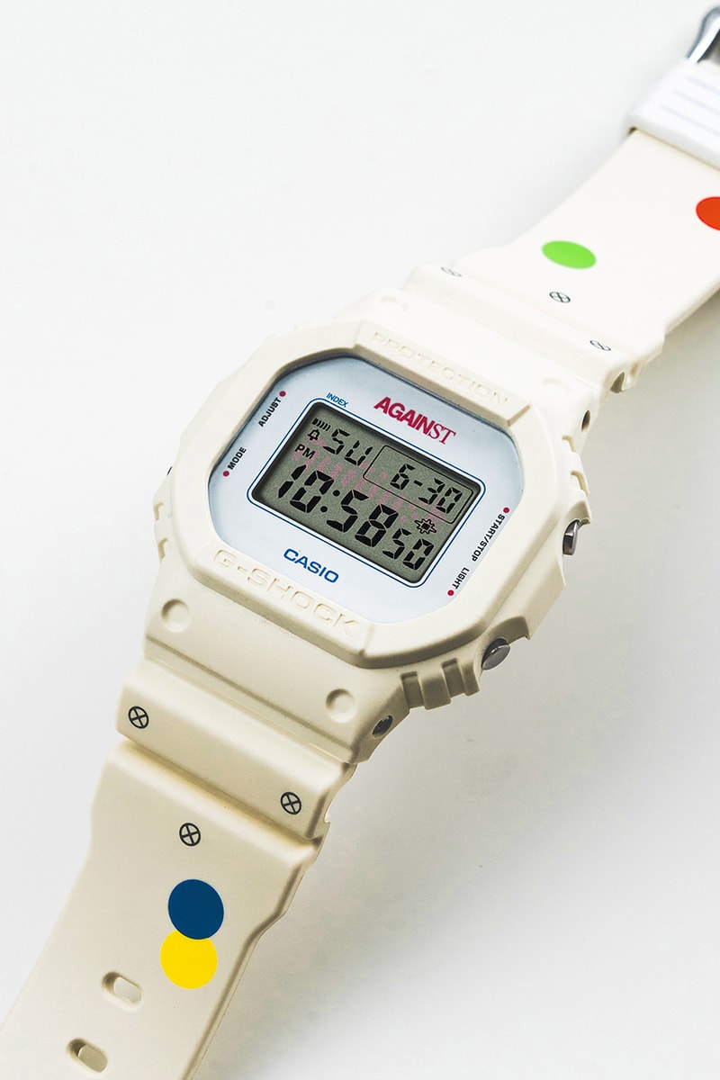 AGAINST LAB dan G-SHOCK Collab Lagi Buat Ngeluarin DW-5600 "The Universal Language”