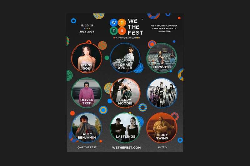 Dari J Balvin, Peggy Gou, Sampe Turnstile, We The Fest 2024 Siap digelar Bulan Ini