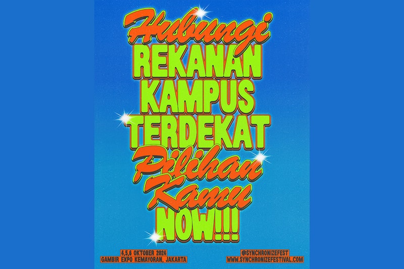 Promo Synchronize Fest, Khusus Buat Para Mahasiswa dan Pelajar Indonesia