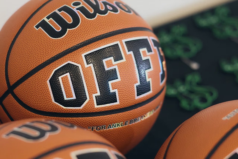 Off-White™ dan Wilson Rilis Bola Basket Limited Edition