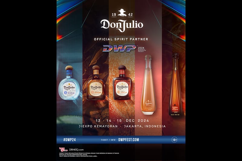Don Julio 1942 Siap Ramaikan DWP 2024