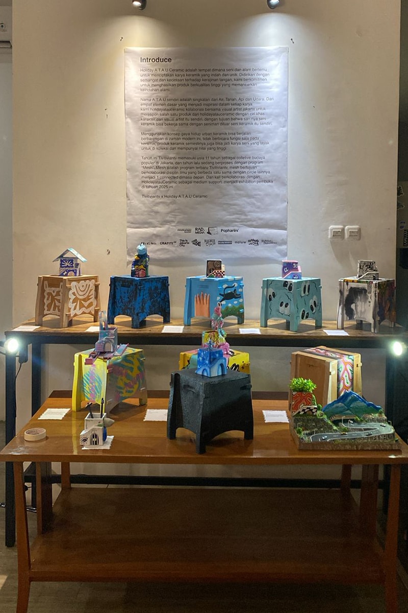 Tivitiviantv dan Holiday A.T.A.U Ceramic "Room" Exhibition