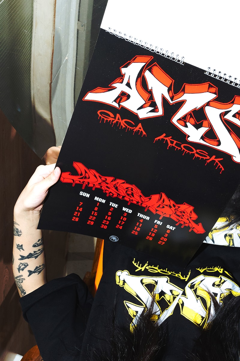 GACA KIOSK x AGAINST MYSELF Debut Collection “No Days Off”