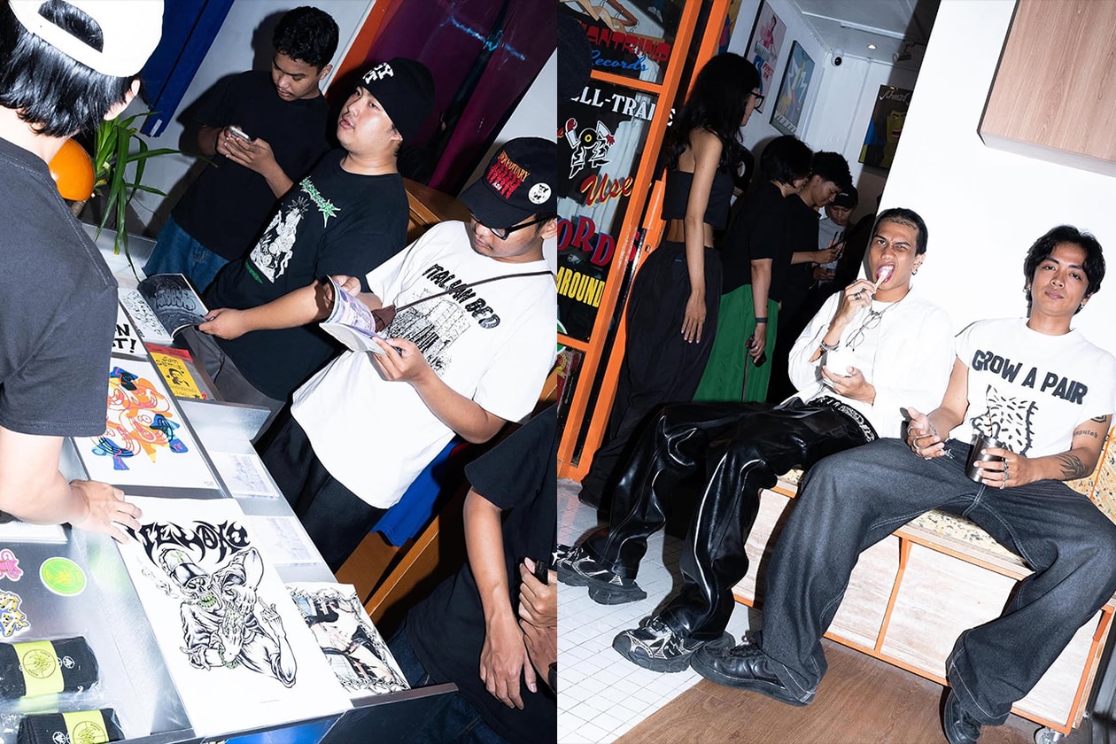 GACA KIOSK x AGAINST MYSELF Debut Collection “No Days Off”