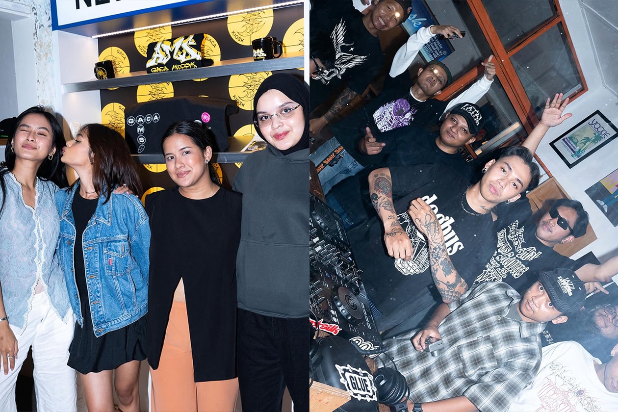 GACA KIOSK x AGAINST MYSELF Debut Collection “No Days Off”