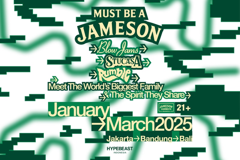 Jameson dan Hypebeast Indonesia Present "Must Be A Jameson" Tour
