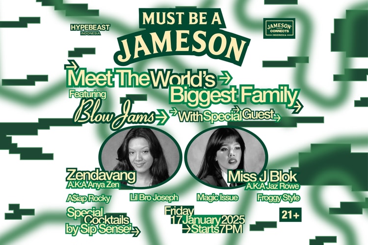 Jameson dan Hypebeast Indonesia Kickoff 'Must Be A Jameson' di Jakarta